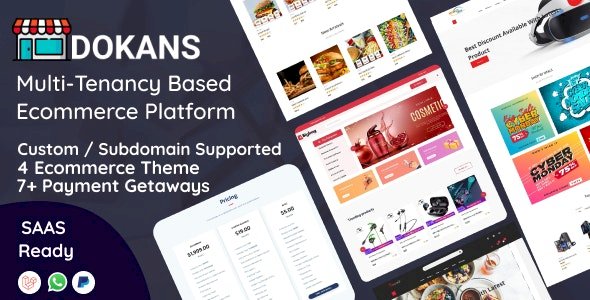DOKANS Multitenancy Based Ecommerce Platform