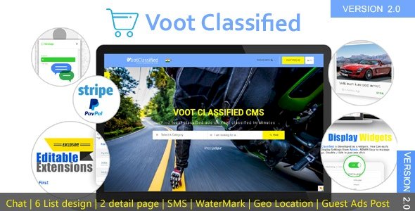 Voot Classified v2.3 Classified Ads CMS