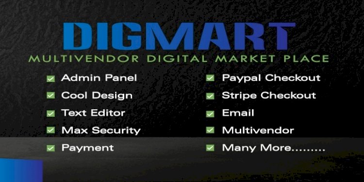 DigMart v3.6.0 Multivendor Digital MarketPlace