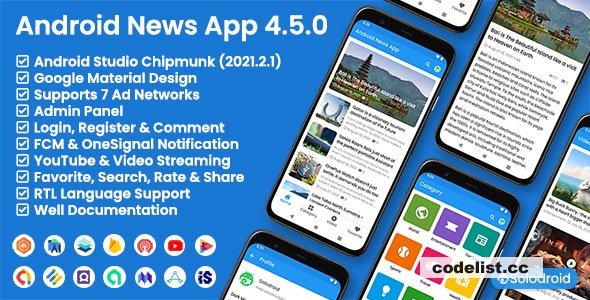 Android News Application V 4.5.0