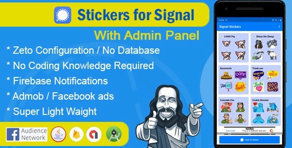 Stickers For Signal Application