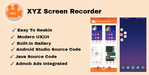 XYZ Screen Recorder Native Android App