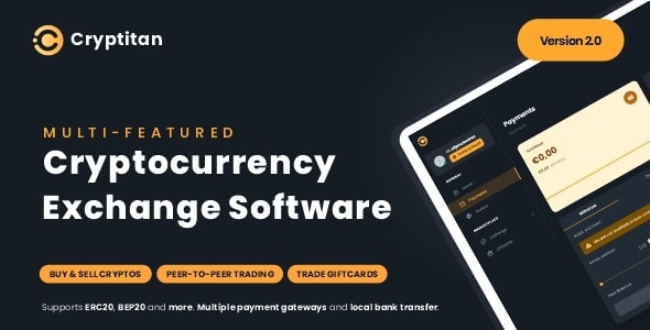 Cryptitan Crypto Multi featured Exchange