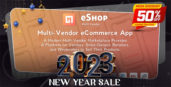 eShop v2.2.0 Multi Vendor eCommerce App