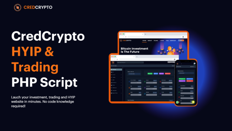 CredCrypto HYIP Investment and Trading Script