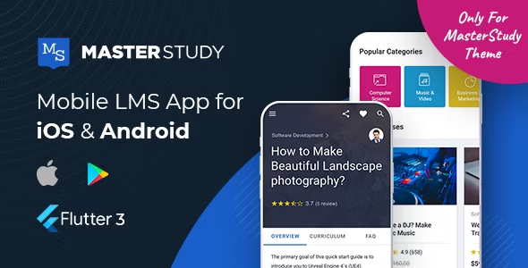 MasterStudy LMS Flutter App iOS And Android