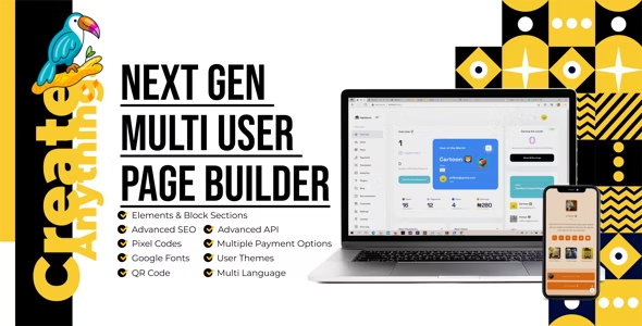 Rio Pages v2.5 Next Gen Multi User Page Builder