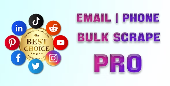 Emails Phones Any Bulk Scrape And Extractor Pro