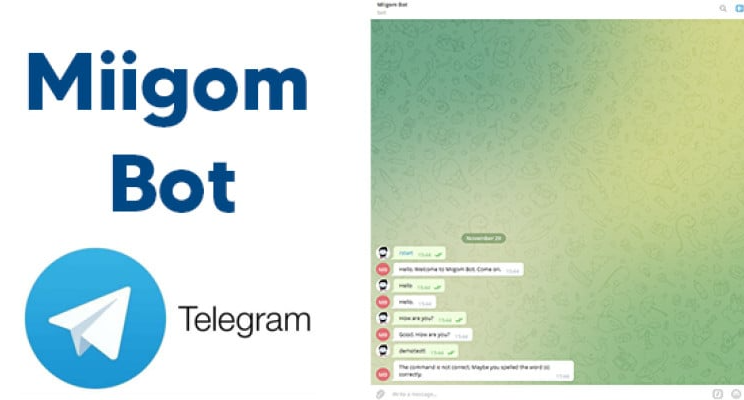 Miigom Bot v1.0 Telegram Bot