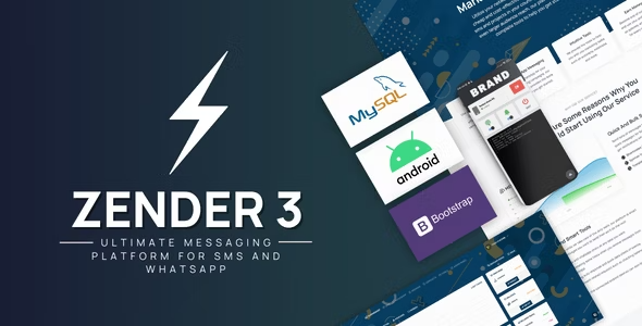 Zender v3.3.4 Ultimate Messaging Platform