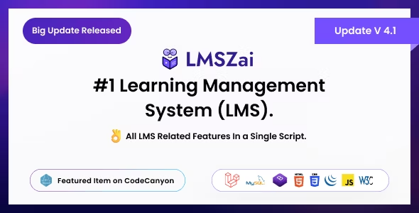 LMSZAI v4.1 LMS Learning Management System