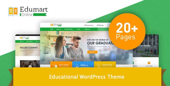 Edumart Education WordPress Theme 1.0.0