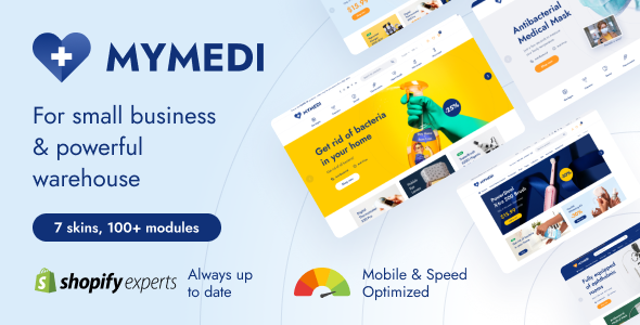 MyMedi – Fastest Multi Languages Shopify Theme