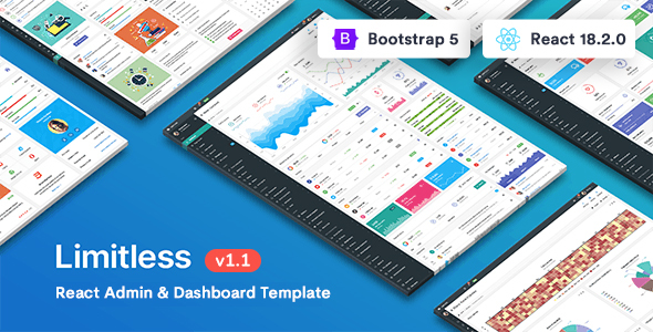 Limitless – React Admin & Dashboard Template