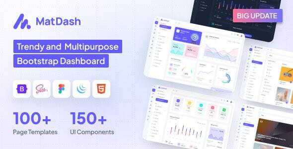 MatDash – Bootstrap Admin Template