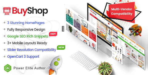 BuyShop – Responsive & Multipurpose OpenCart 3 Theme with Mobile-Specific Layouts