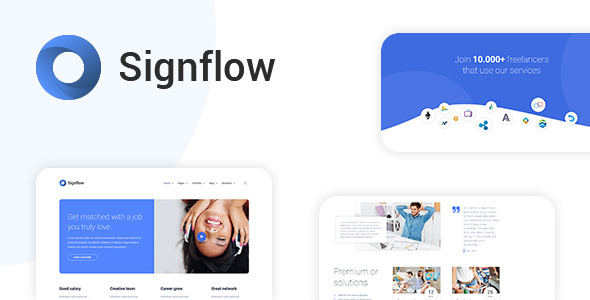 Signflow – Ultra Modern Tech & Startup Drupal Theme