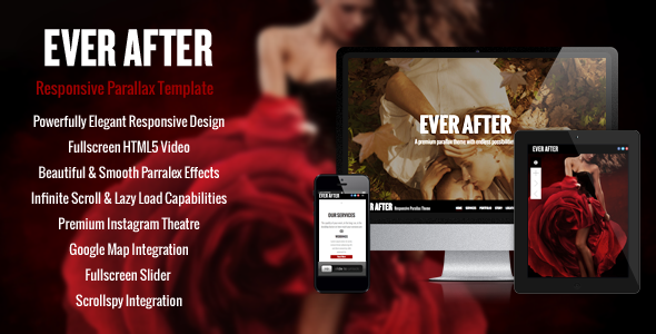 Ever After – OnePage Parallax Concrete5 Theme