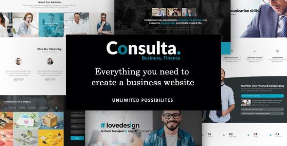 Consulta – Professional Business, Financial Drupal 9 Theme