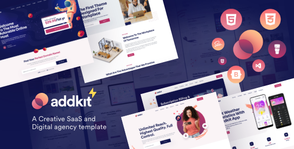 Addkit – Multipurpose Template