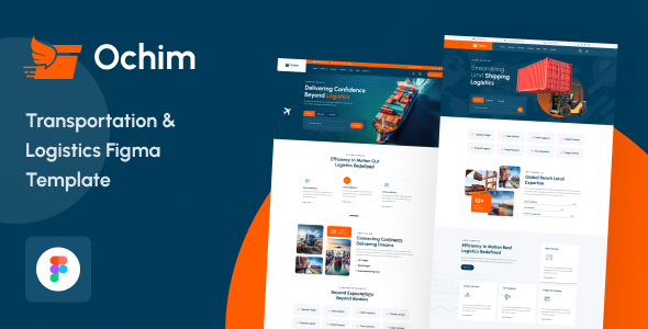 Ochim – Transportation and Logistics Figma Template