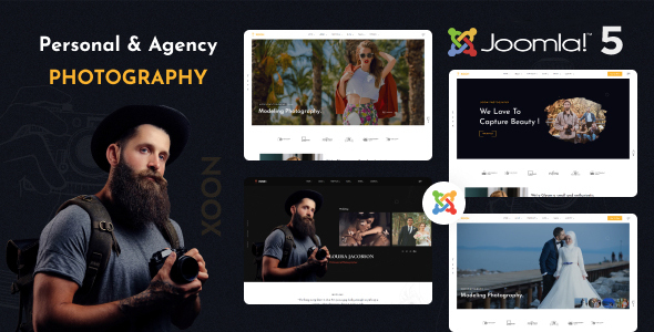 Xoon – Joomla 5 Photography Portfolio Template | Photographer