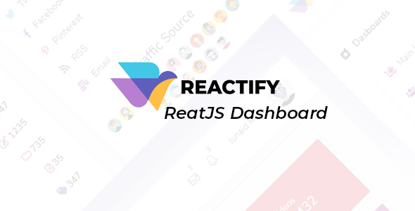 Reactify – Powerful React Admin Template