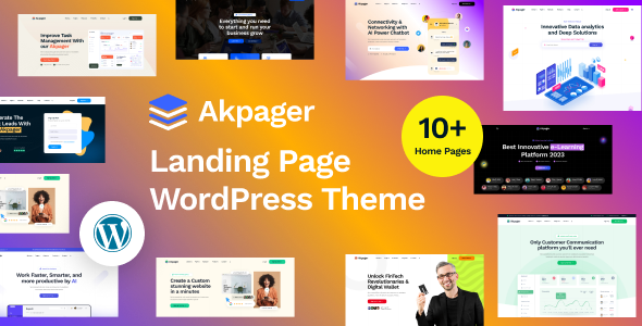 Akpager – Landing Page Elementor WordPress Theme