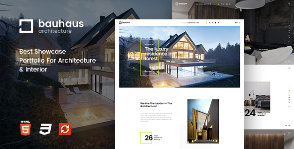 Bauhaus – Architecture & Interior Drupal 10 Theme