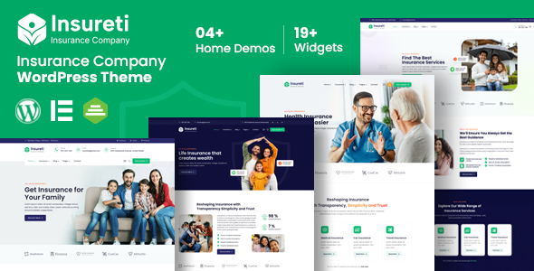 Insureti – Insurance Company WordPress Theme