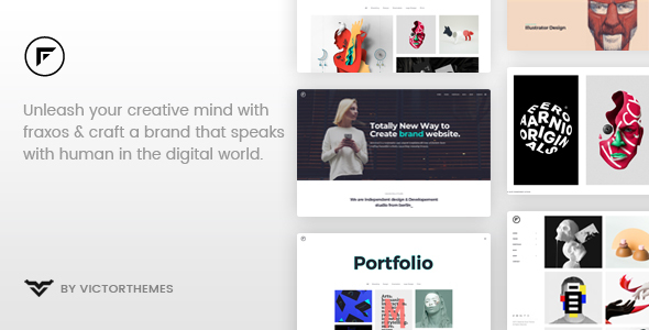 Fraxos – Creative Portfolio WordPress Theme