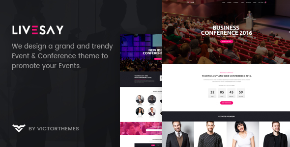 Livesay – Event & Conference WordPress Theme