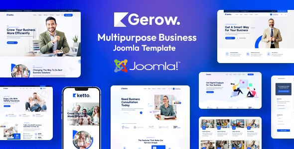 Gerow – Business Consulting Joomla 5 Template