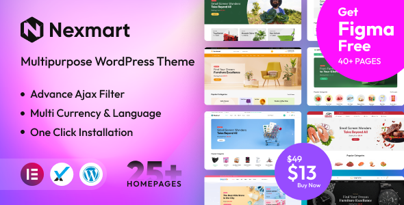 Nexmart – Multipurpose WooCommerce WordPress Theme