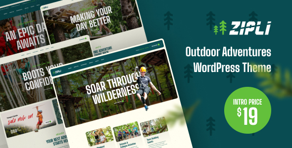 Zipli – Outdoor Adventures WordPress Theme