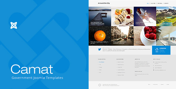 Camat – Government Joomla Templates