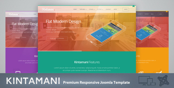 Kintamani – Responsive Multi-Purpose Joomla Theme