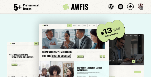 Awfis – Business Consulting WordPress Theme