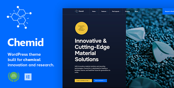 Chemid – Chemical Industry WordPress Theme